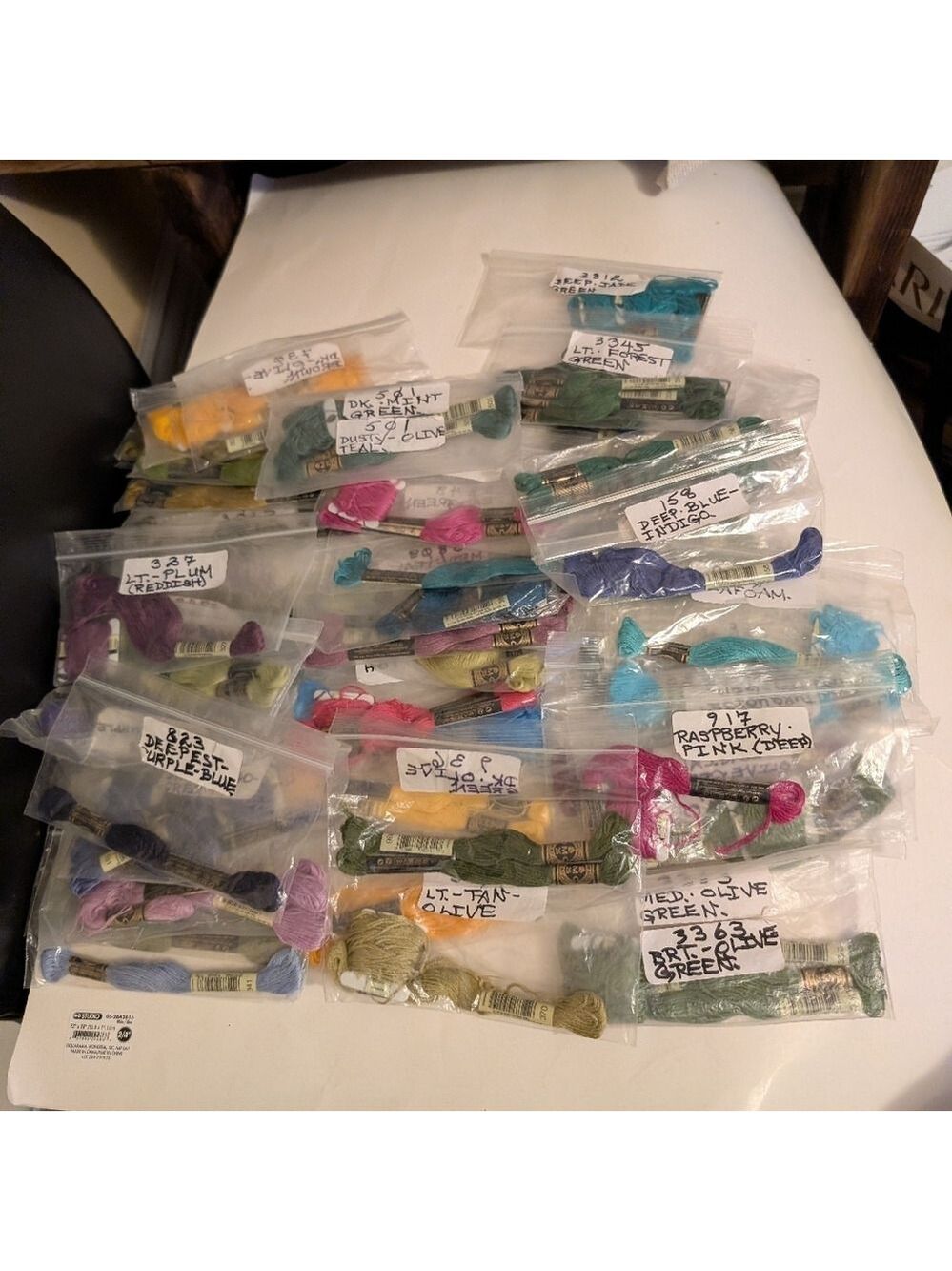 DMC Vibrant Embroidery Floss Set Over 80 Items